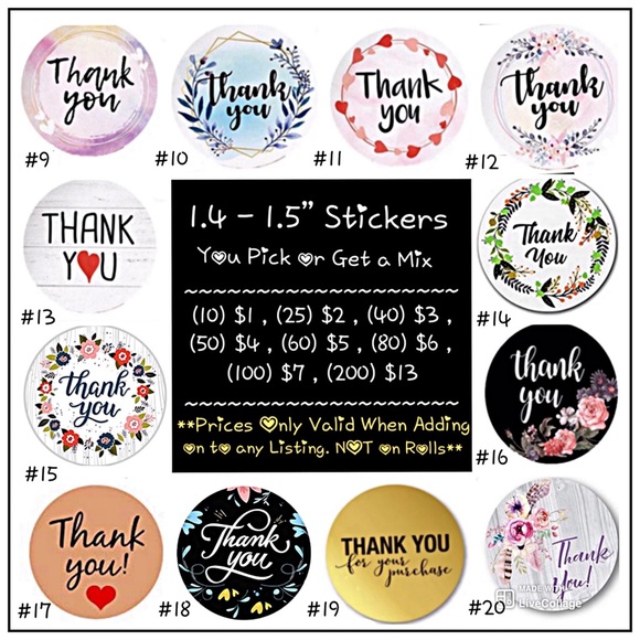 100 - 10x13” Mix Holiday Poly Mailers - Picture 3 of 8